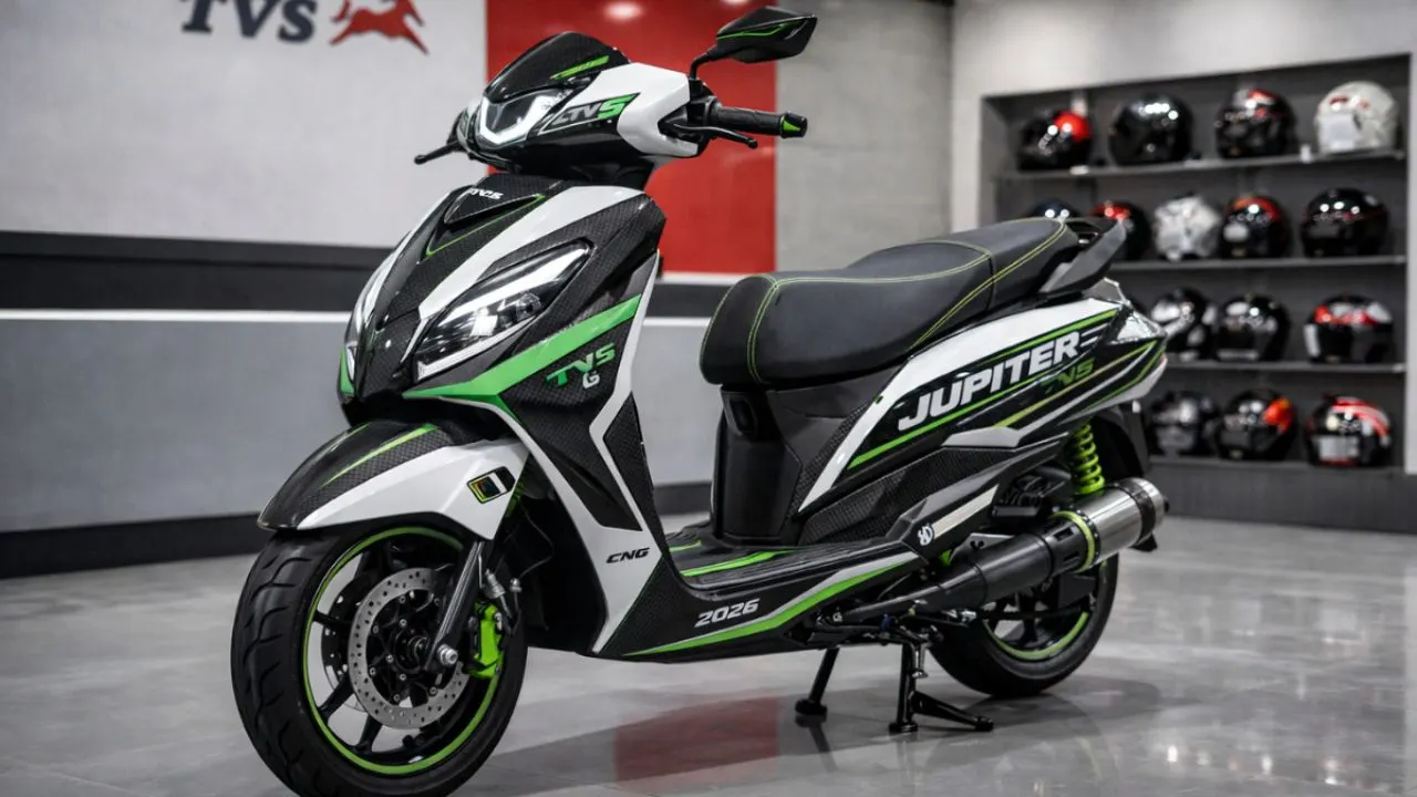 TVS Jupiter CNG 2026 Launched